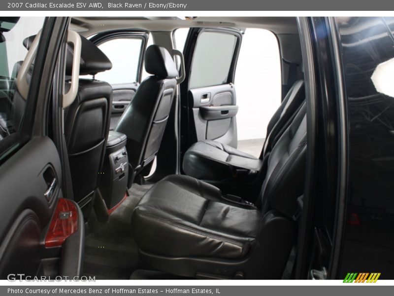 Black Raven / Ebony/Ebony 2007 Cadillac Escalade ESV AWD
