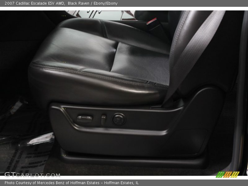 Black Raven / Ebony/Ebony 2007 Cadillac Escalade ESV AWD