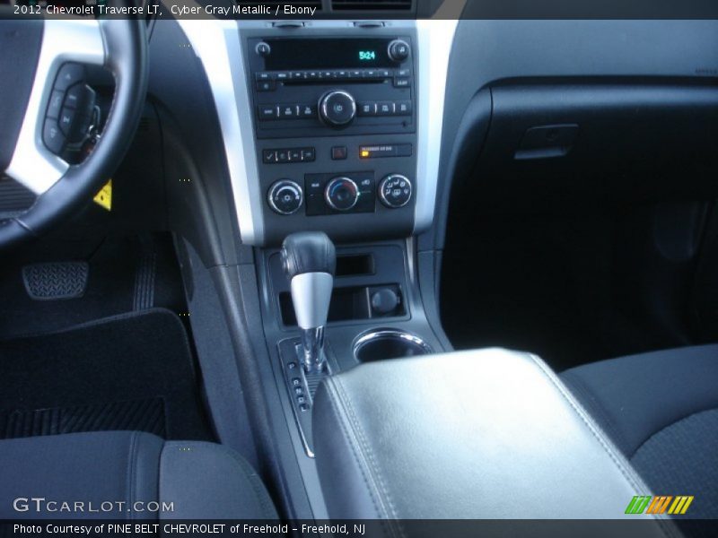 Cyber Gray Metallic / Ebony 2012 Chevrolet Traverse LT