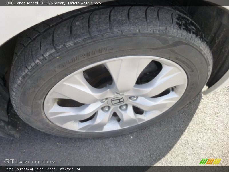 Taffeta White / Ivory 2008 Honda Accord EX-L V6 Sedan
