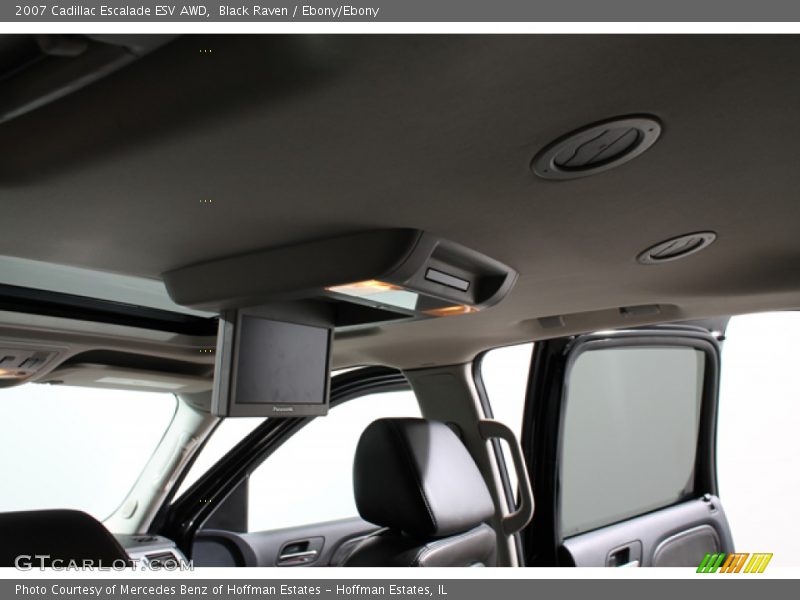 Black Raven / Ebony/Ebony 2007 Cadillac Escalade ESV AWD