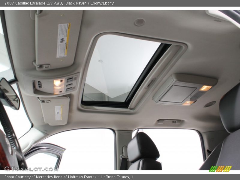 Black Raven / Ebony/Ebony 2007 Cadillac Escalade ESV AWD