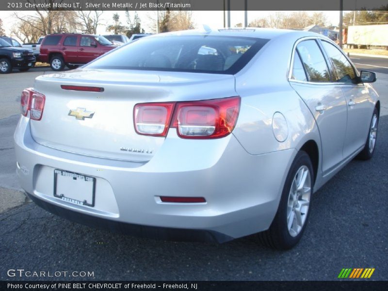 Silver Ice Metallic / Jet Black/Titanium 2013 Chevrolet Malibu LT