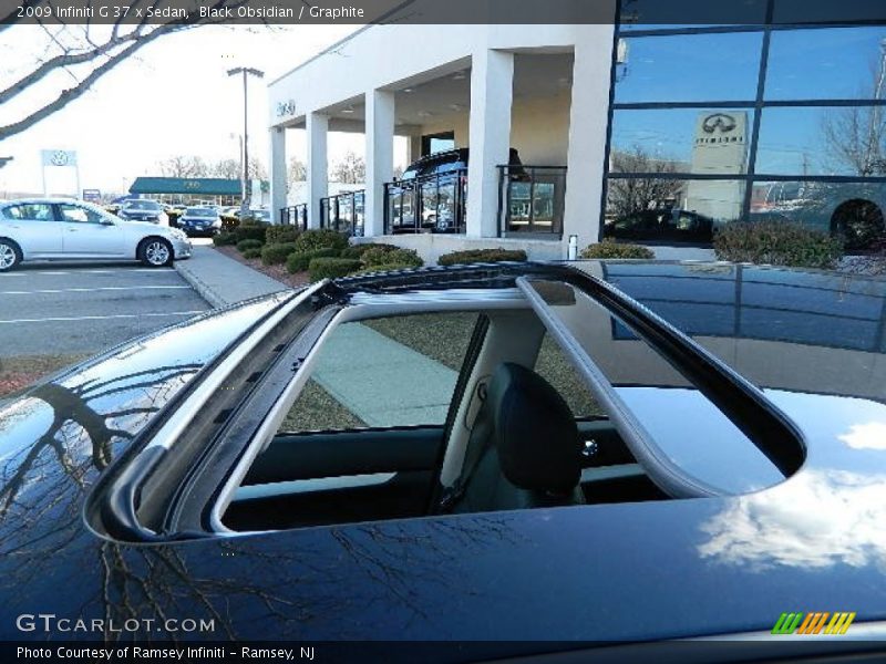 Black Obsidian / Graphite 2009 Infiniti G 37 x Sedan