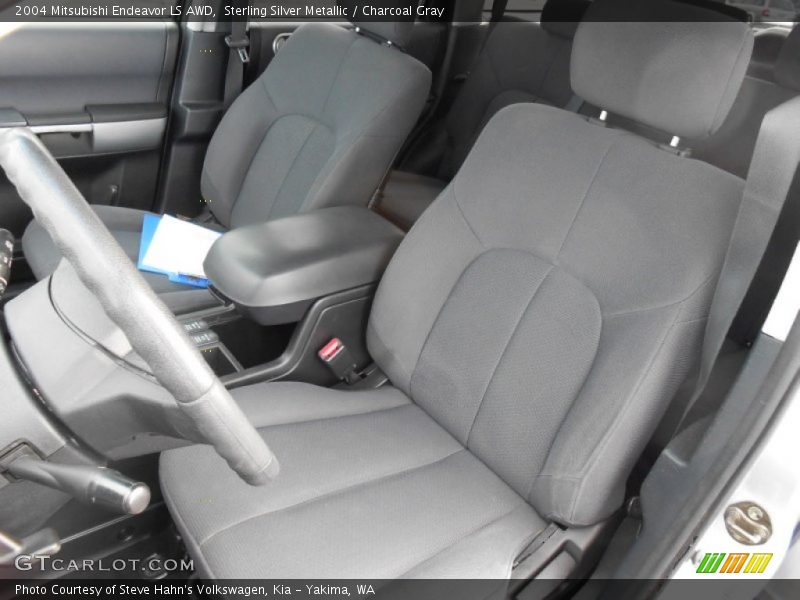 Sterling Silver Metallic / Charcoal Gray 2004 Mitsubishi Endeavor LS AWD