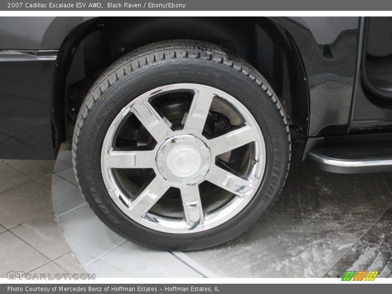 Black Raven / Ebony/Ebony 2007 Cadillac Escalade ESV AWD