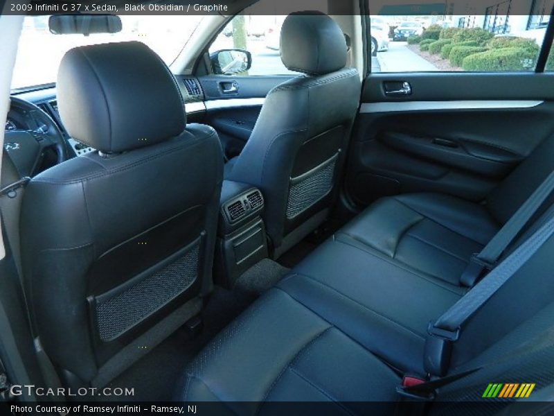 Black Obsidian / Graphite 2009 Infiniti G 37 x Sedan
