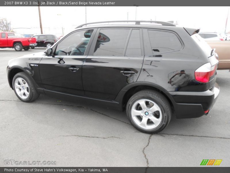  2007 X3 3.0si Jet Black