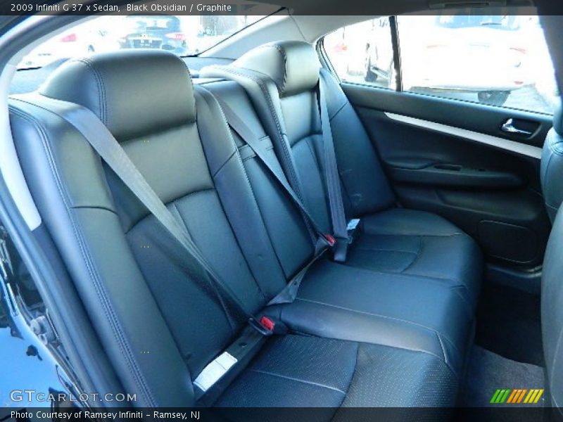 Black Obsidian / Graphite 2009 Infiniti G 37 x Sedan