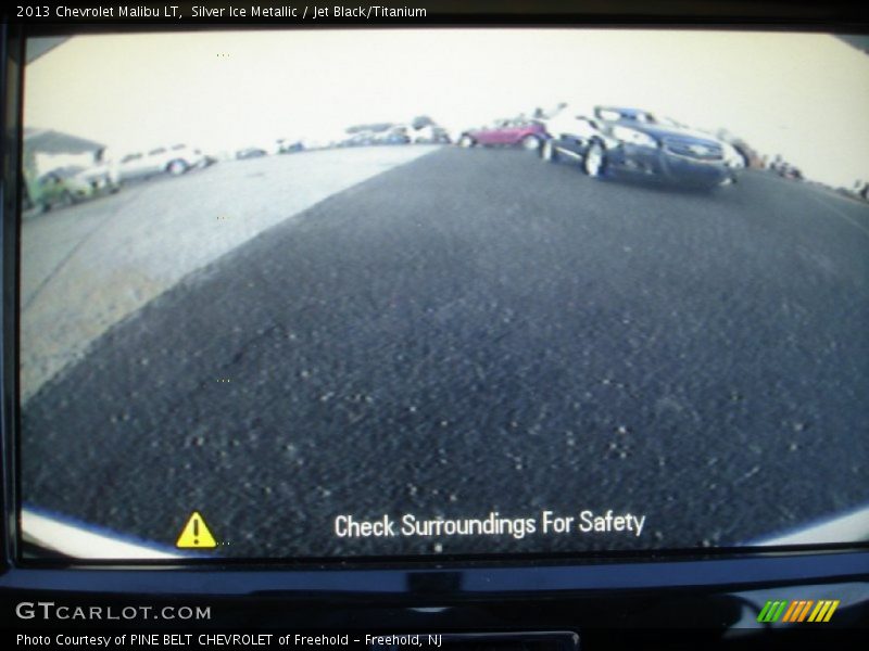 Silver Ice Metallic / Jet Black/Titanium 2013 Chevrolet Malibu LT