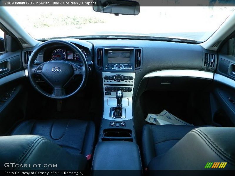 Black Obsidian / Graphite 2009 Infiniti G 37 x Sedan