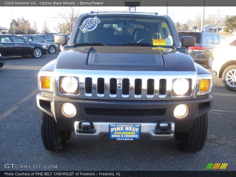 Carbon Black Metallic / Ebony/Pewter 2009 Hummer H3