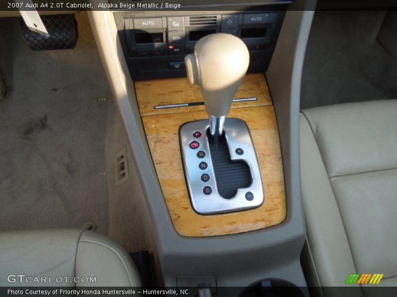 Alpaka Beige Metallic / Beige 2007 Audi A4 2.0T Cabriolet