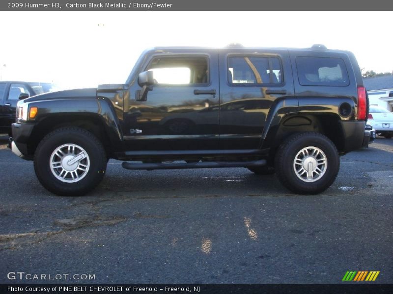 Carbon Black Metallic / Ebony/Pewter 2009 Hummer H3