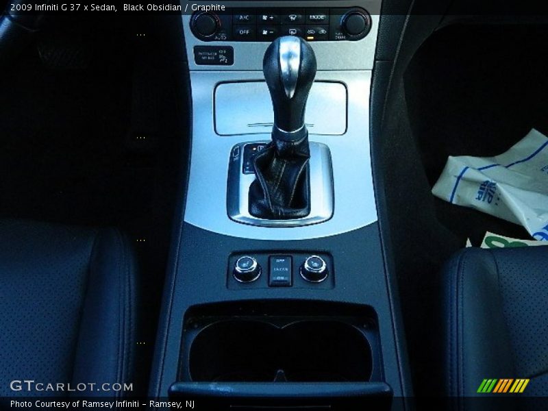 Black Obsidian / Graphite 2009 Infiniti G 37 x Sedan