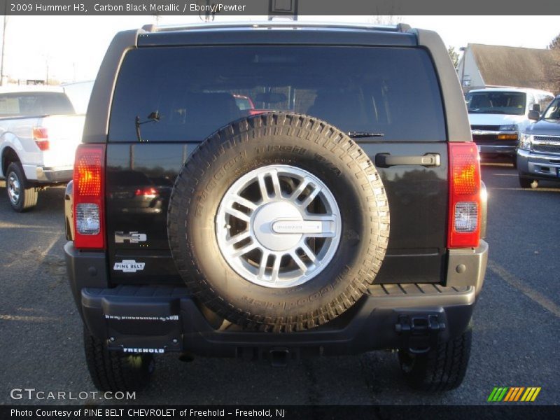 Carbon Black Metallic / Ebony/Pewter 2009 Hummer H3