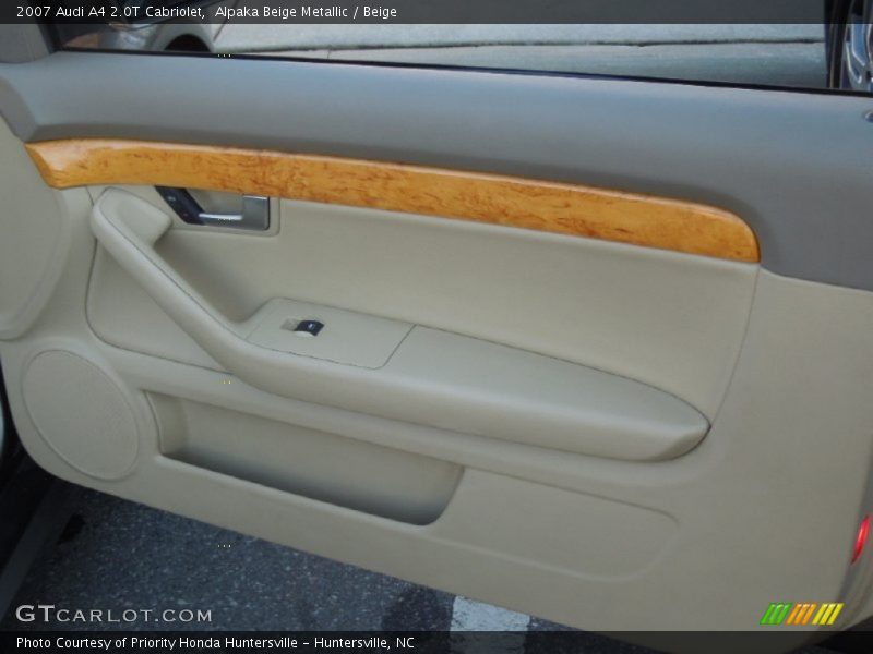 Alpaka Beige Metallic / Beige 2007 Audi A4 2.0T Cabriolet