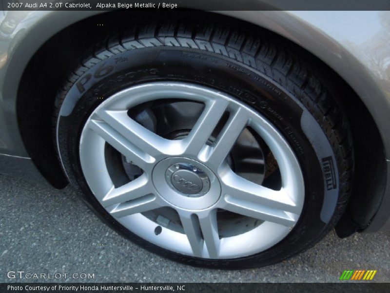 Alpaka Beige Metallic / Beige 2007 Audi A4 2.0T Cabriolet