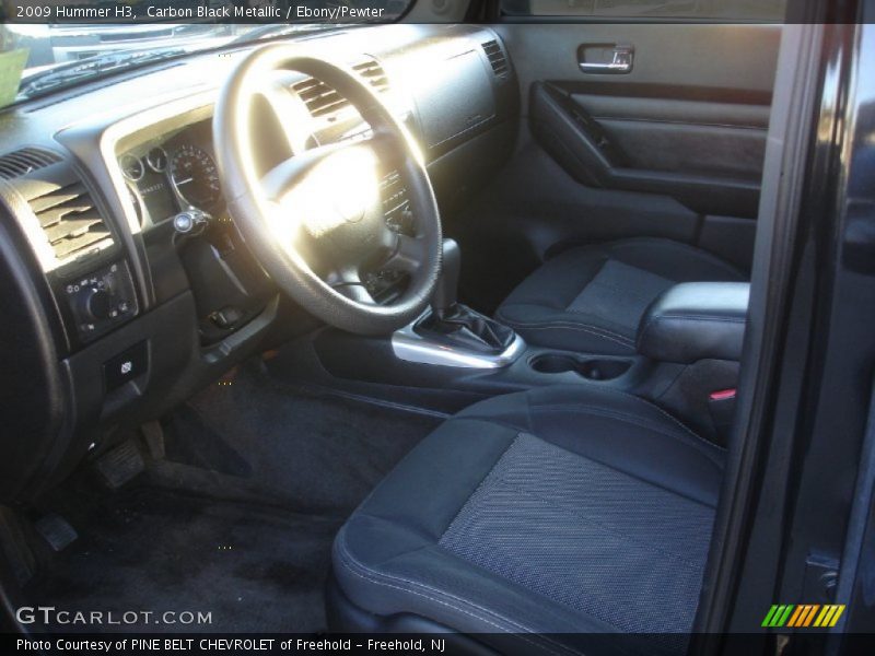 Carbon Black Metallic / Ebony/Pewter 2009 Hummer H3