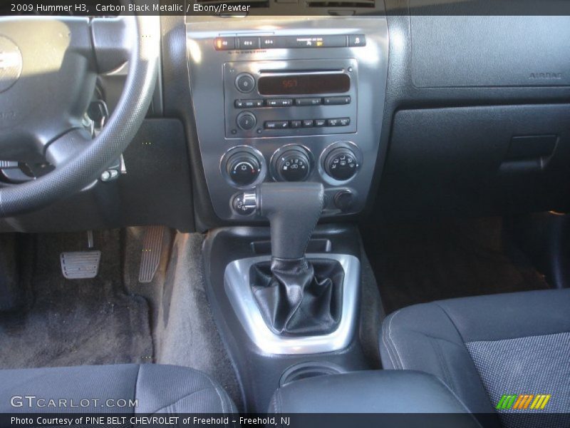 Carbon Black Metallic / Ebony/Pewter 2009 Hummer H3