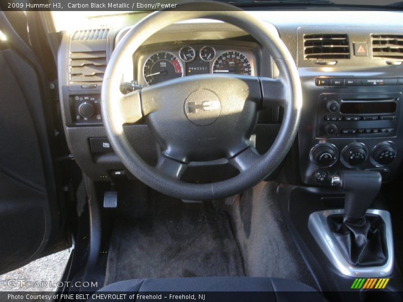 Carbon Black Metallic / Ebony/Pewter 2009 Hummer H3