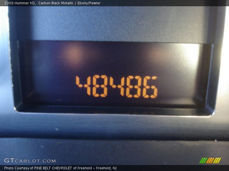 Carbon Black Metallic / Ebony/Pewter 2009 Hummer H3
