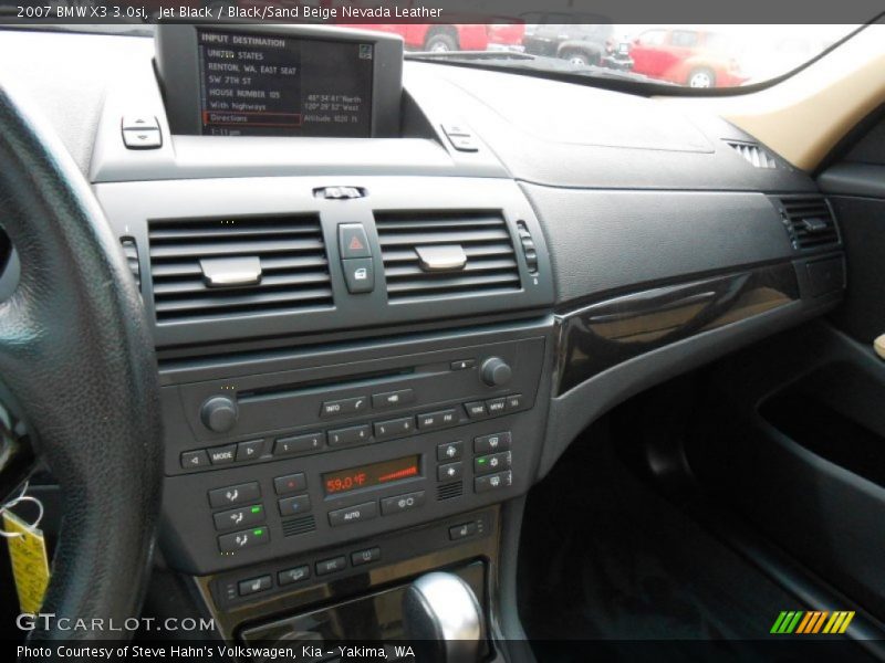 Controls of 2007 X3 3.0si