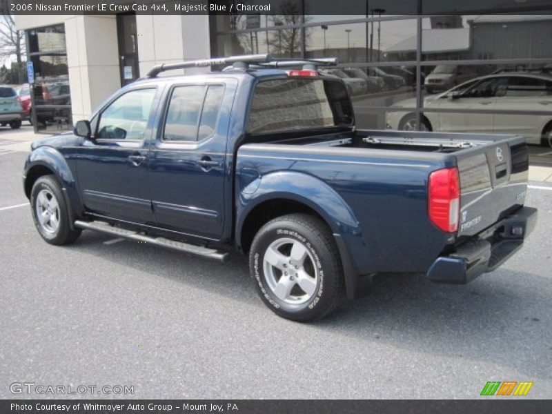 Majestic Blue / Charcoal 2006 Nissan Frontier LE Crew Cab 4x4