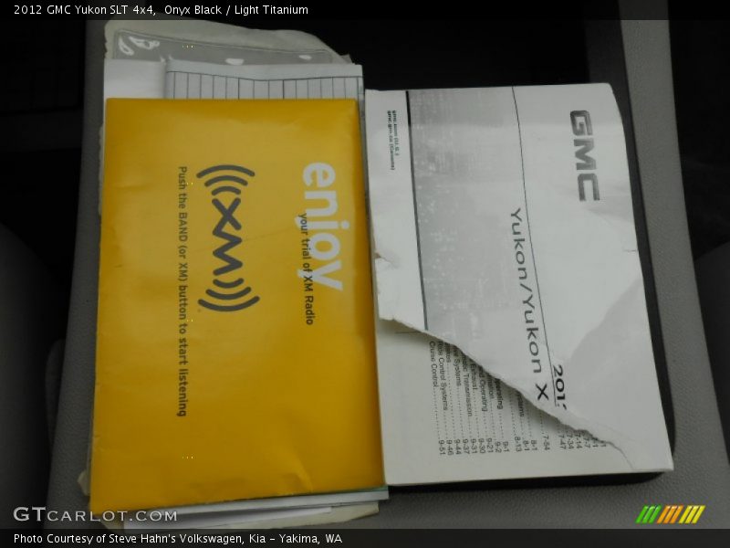 Books/Manuals of 2012 Yukon SLT 4x4