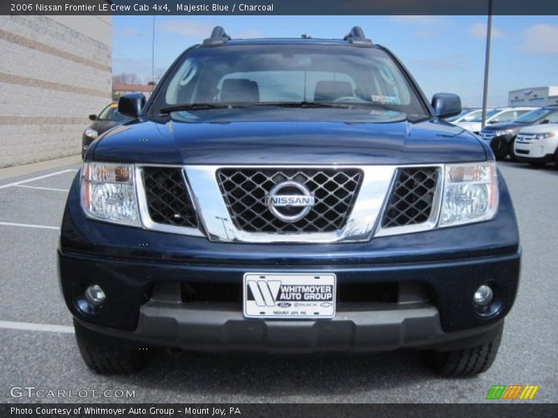 Majestic Blue / Charcoal 2006 Nissan Frontier LE Crew Cab 4x4