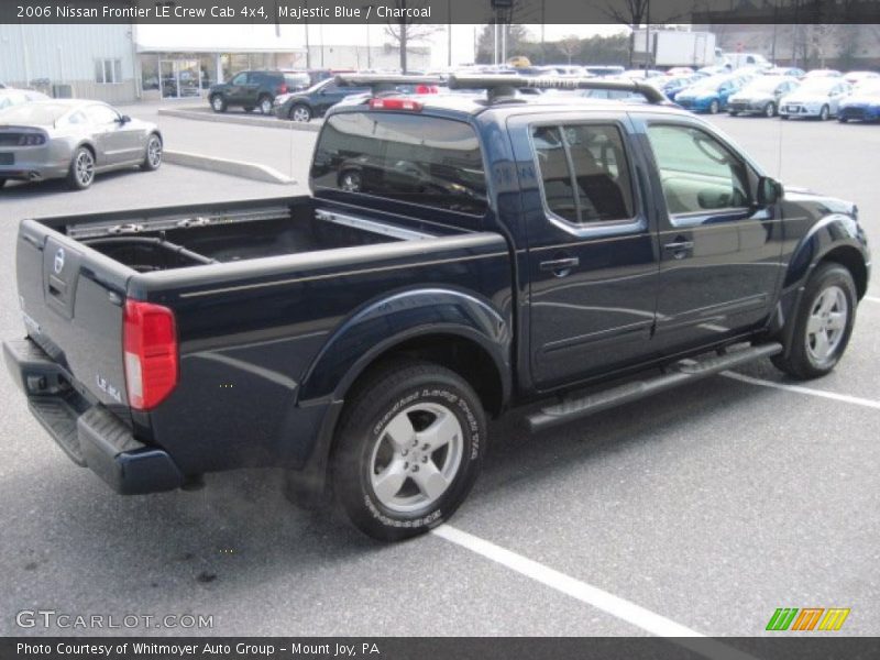 Majestic Blue / Charcoal 2006 Nissan Frontier LE Crew Cab 4x4