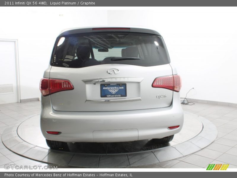Liquid Platinum / Graphite 2011 Infiniti QX 56 4WD