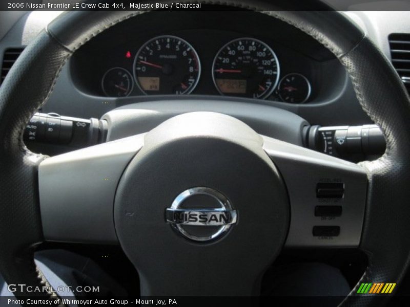 Majestic Blue / Charcoal 2006 Nissan Frontier LE Crew Cab 4x4