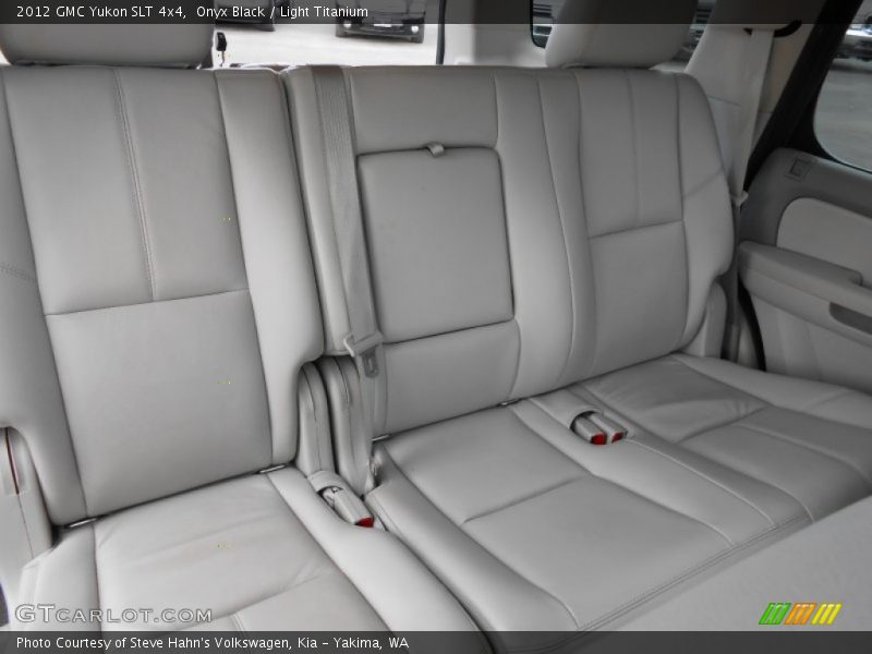Rear Seat of 2012 Yukon SLT 4x4