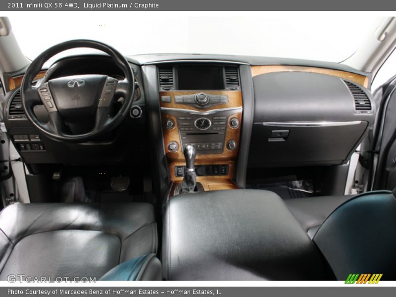 Dashboard of 2011 QX 56 4WD