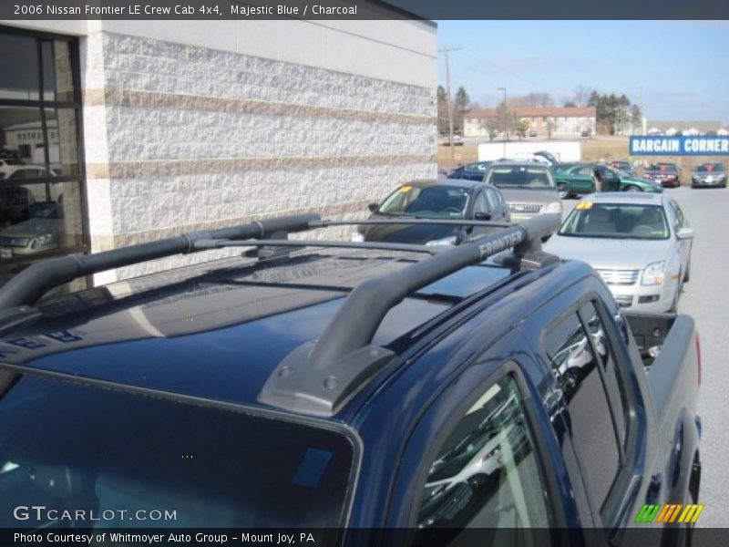 Majestic Blue / Charcoal 2006 Nissan Frontier LE Crew Cab 4x4