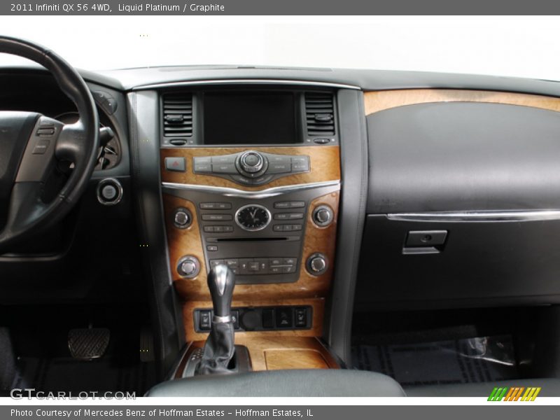 Dashboard of 2011 QX 56 4WD