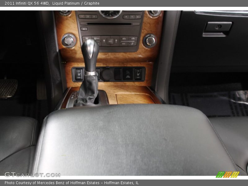 Liquid Platinum / Graphite 2011 Infiniti QX 56 4WD