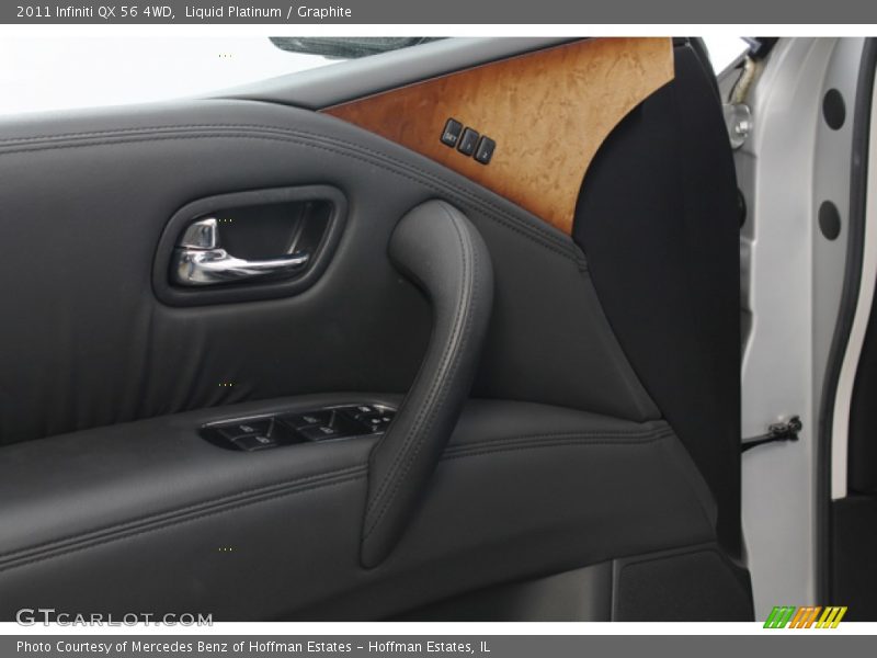 Controls of 2011 QX 56 4WD