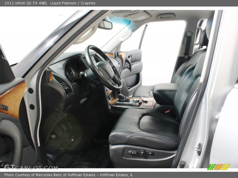  2011 QX 56 4WD Graphite Interior