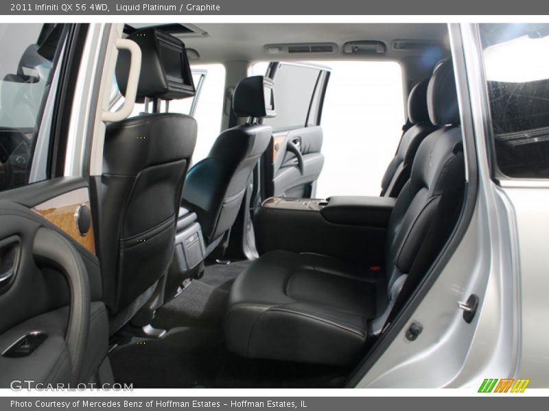 Rear Seat of 2011 QX 56 4WD