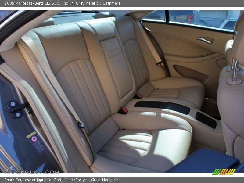 Indium Grey Metallic / Cashmere 2009 Mercedes-Benz CLS 550