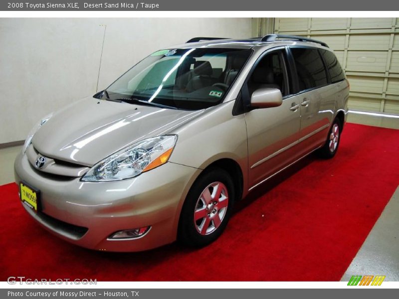 Desert Sand Mica / Taupe 2008 Toyota Sienna XLE
