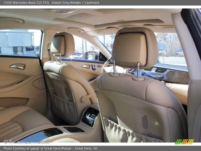 Indium Grey Metallic / Cashmere 2009 Mercedes-Benz CLS 550