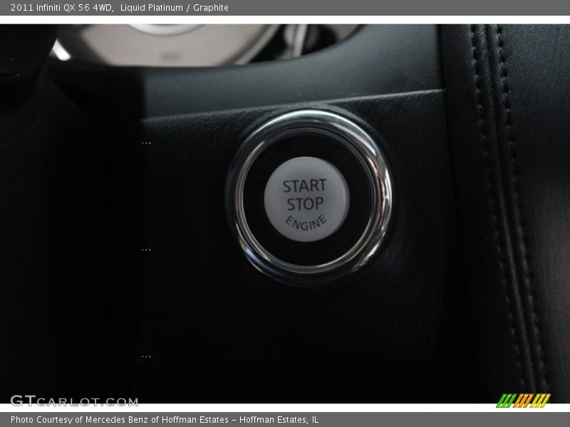 Liquid Platinum / Graphite 2011 Infiniti QX 56 4WD