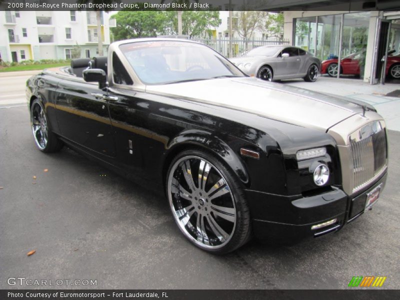 Front 3/4 View of 2008 Phantom Drophead Coupe 
