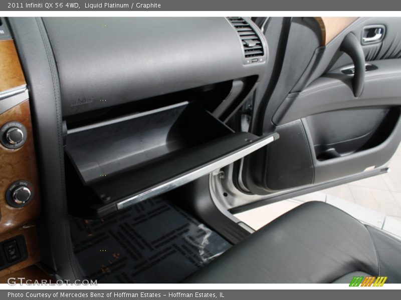 Liquid Platinum / Graphite 2011 Infiniti QX 56 4WD