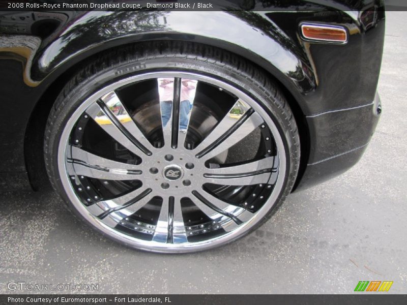 Custom Wheels of 2008 Phantom Drophead Coupe 
