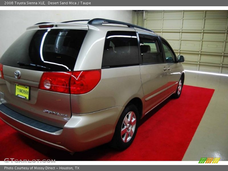 Desert Sand Mica / Taupe 2008 Toyota Sienna XLE