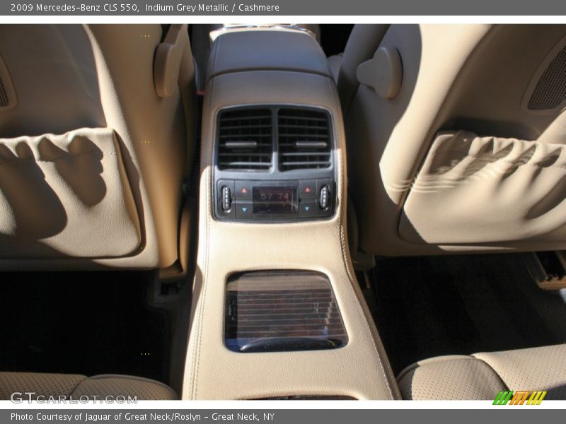 Indium Grey Metallic / Cashmere 2009 Mercedes-Benz CLS 550